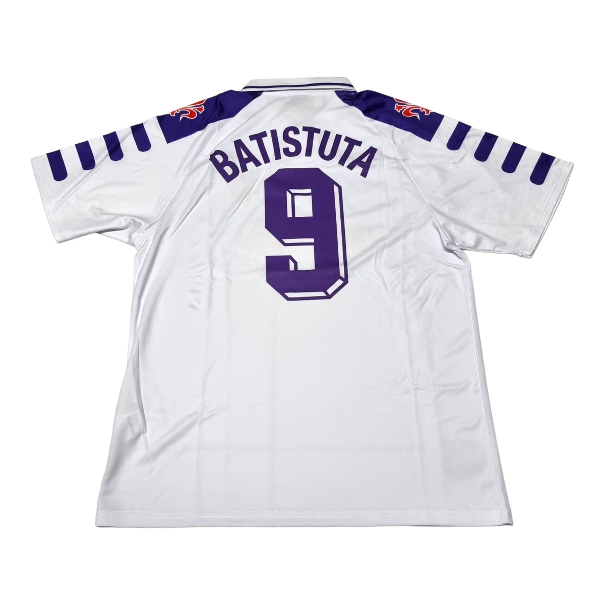 Camiseta Fiorentina Visitante 1998 retro foto 2