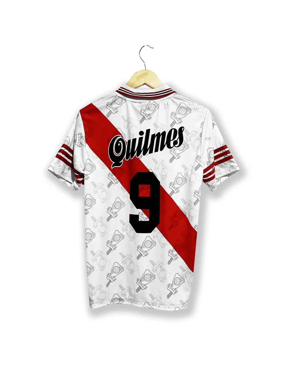 Camiseta Retro River Plate Local 1996/97 Blanca - Retro - Vista 2
