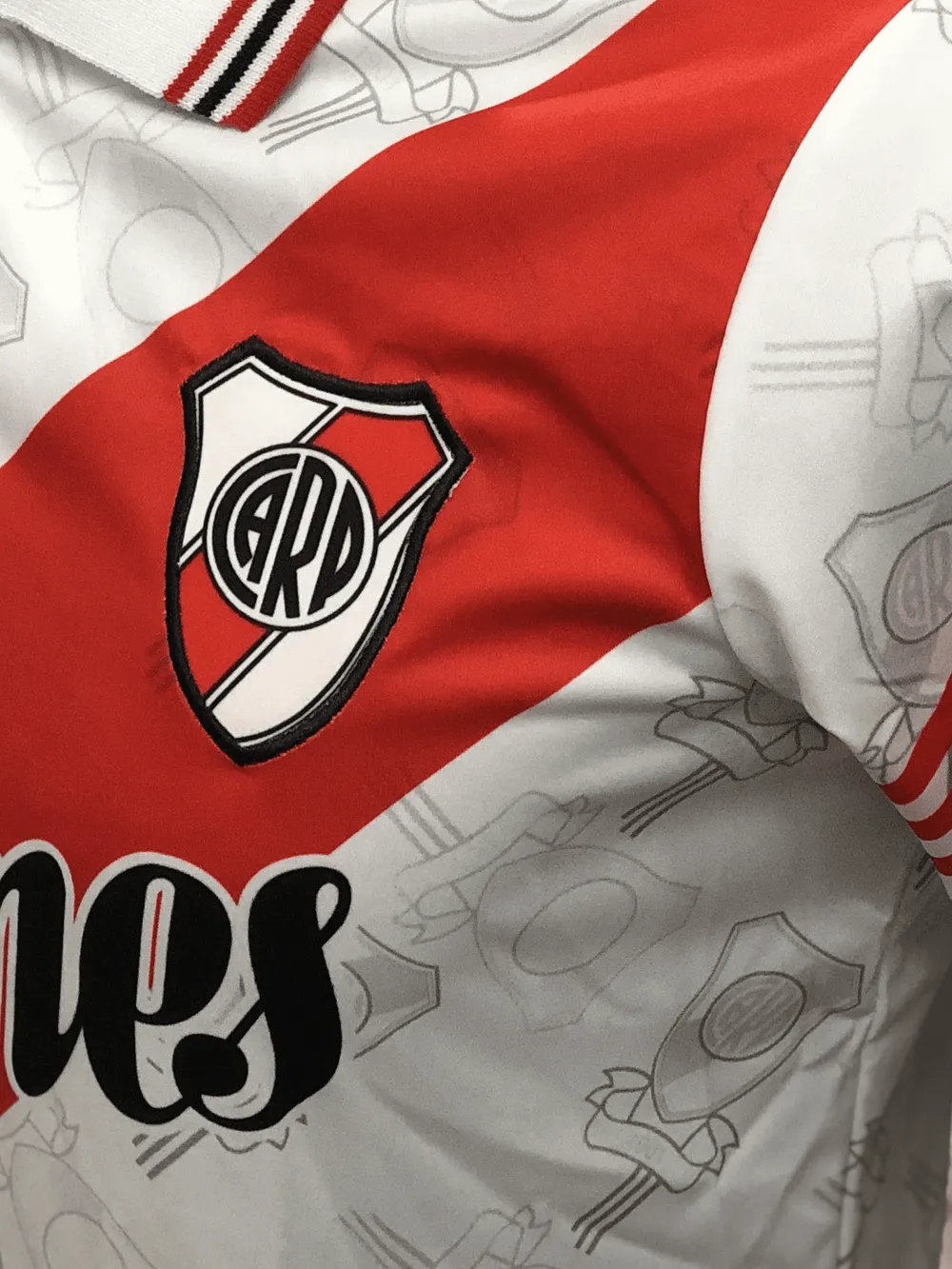 Camiseta Retro River Plate Local 1996/97 Blanca - Retro - Vista 3