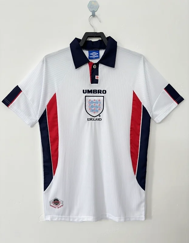 Camiseta Inglaterra Local 1998 retro foto 1
