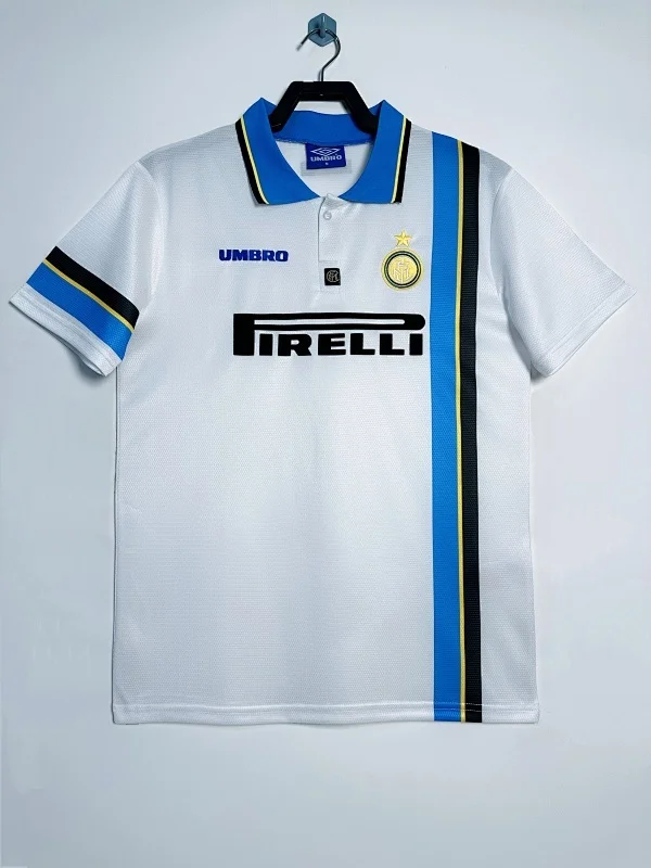 Camiseta Inter de Milan Visitante 1997/1998 retro foto 1