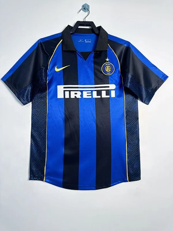 Camiseta Inter de Milan Local 2001/2002 retro foto 1
