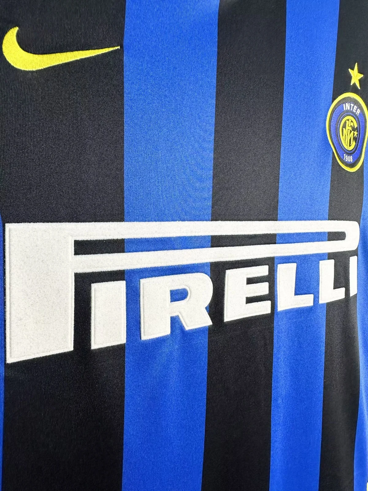 Camiseta Inter de Milan Local 2002/2003 retro foto 3