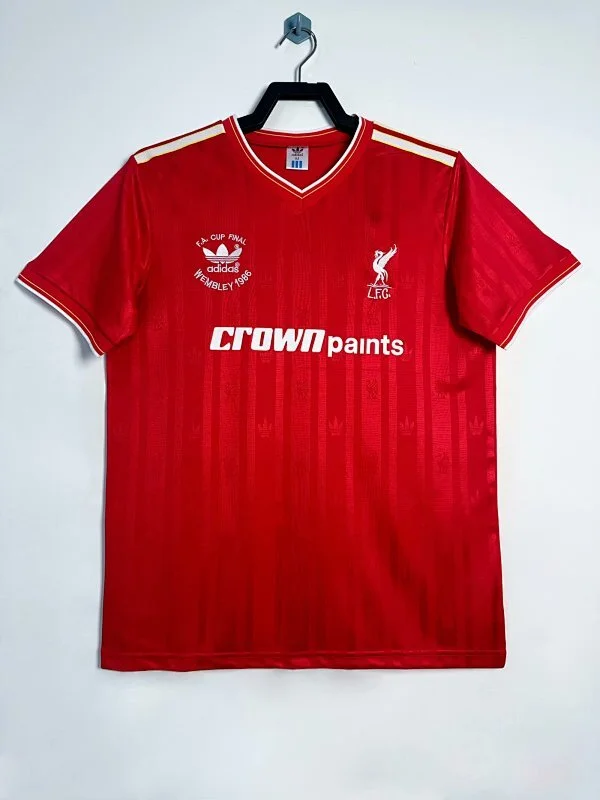 Camiseta Liverpool Local 1986/1987 retro foto 1