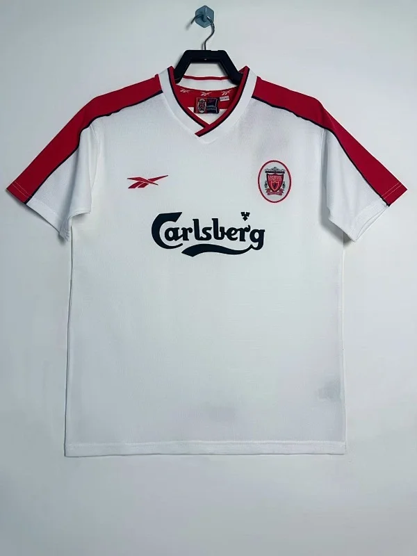 Camiseta Liverpool Visitante 1998/1999 retro foto 1