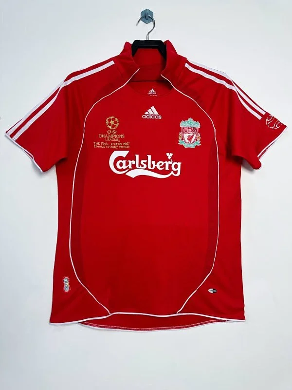 Camiseta Liverpool UCL Local 2006/2008 retro foto 1
