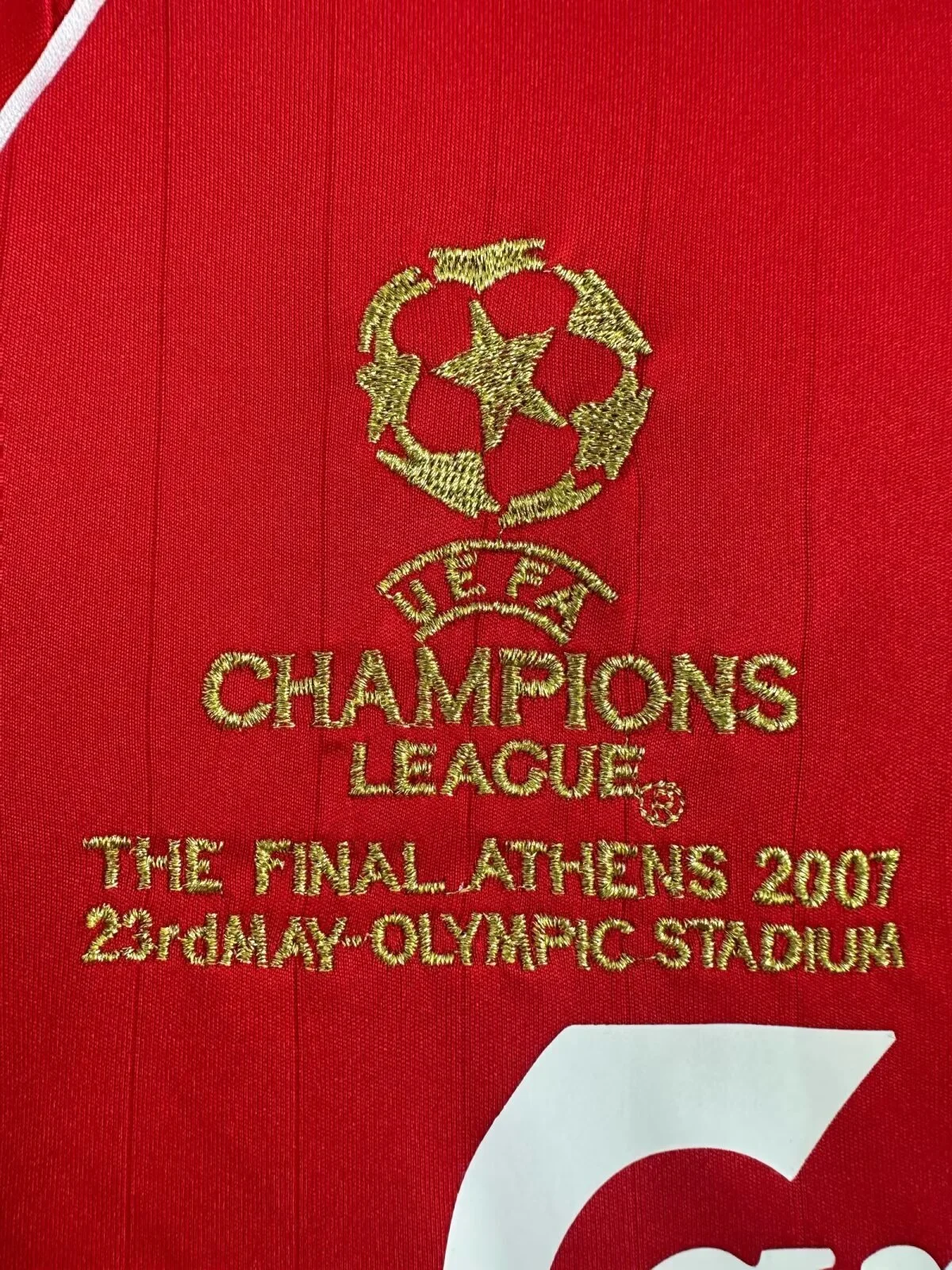 Camiseta Liverpool UCL Local 2006/2008 retro foto 3