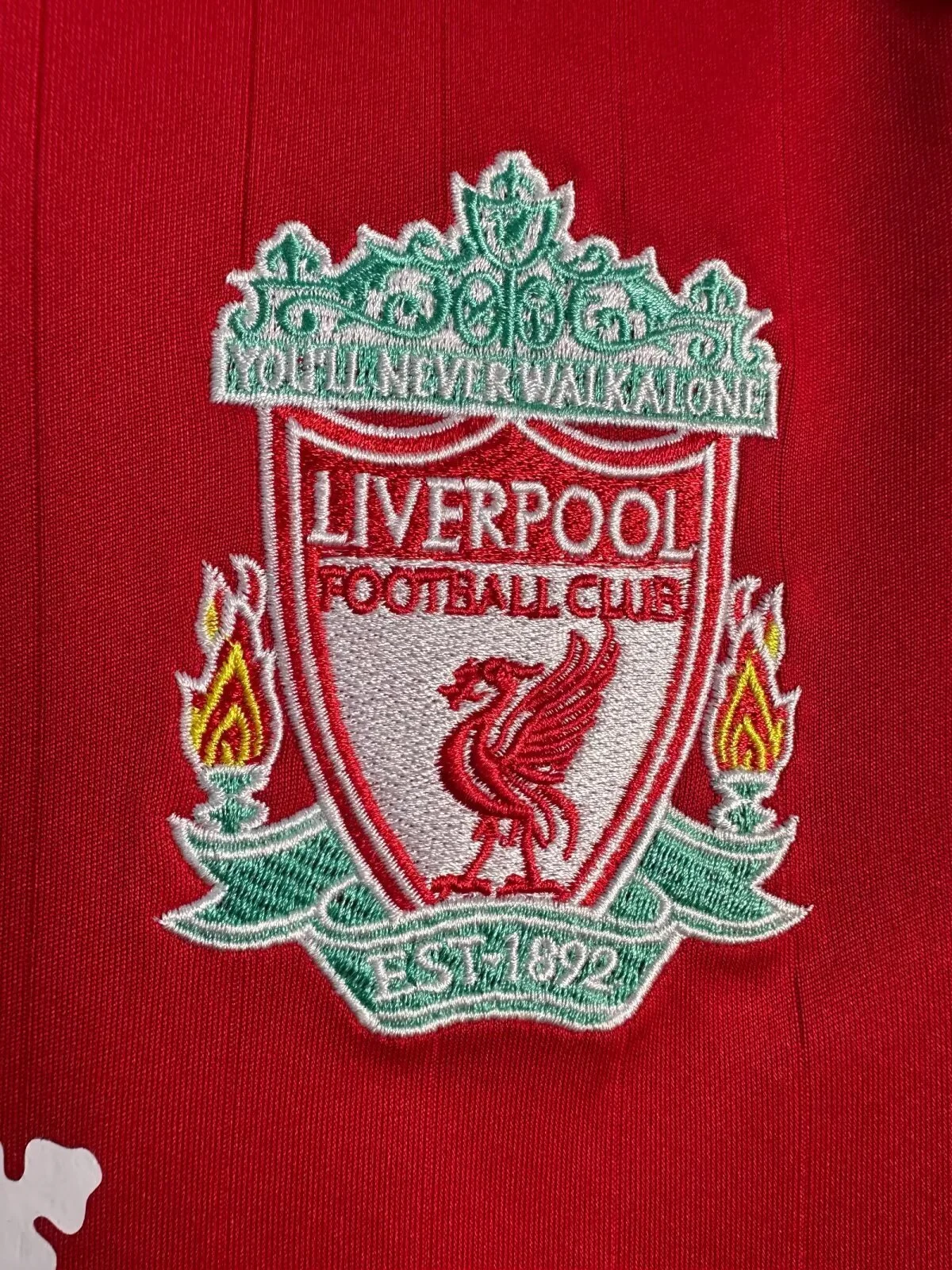 Camiseta Liverpool UCL Local 2006/2008 retro foto 6