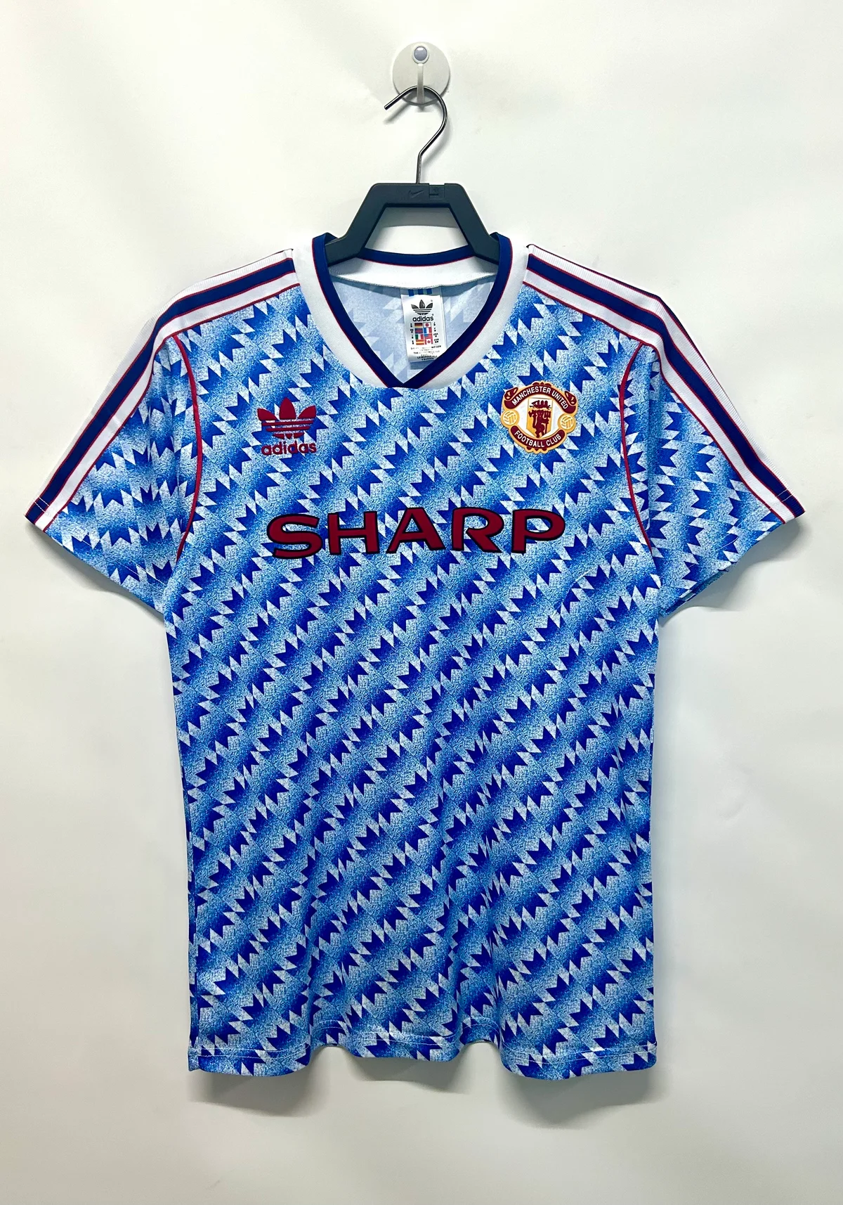 Camiseta Manchester United Visitante 1990/1992 retro foto 3