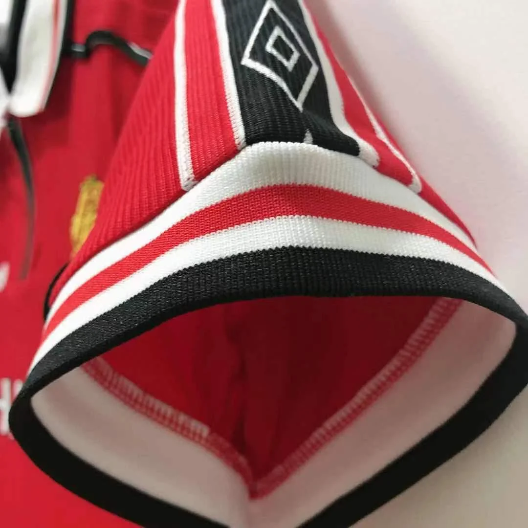 Camiseta Manchester United Local 1998/1999 retro foto 5