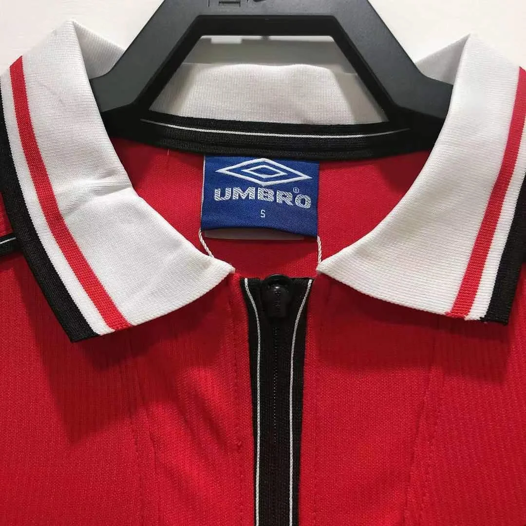 Camiseta Manchester United Local 1998/1999 retro foto 6