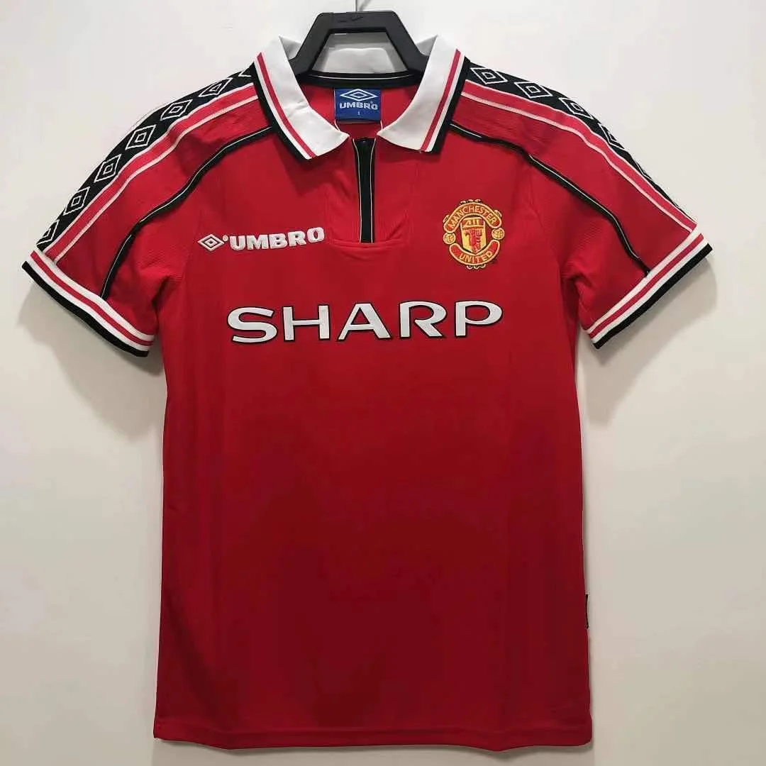 Camiseta Manchester United Local 1998/1999 retro foto 8