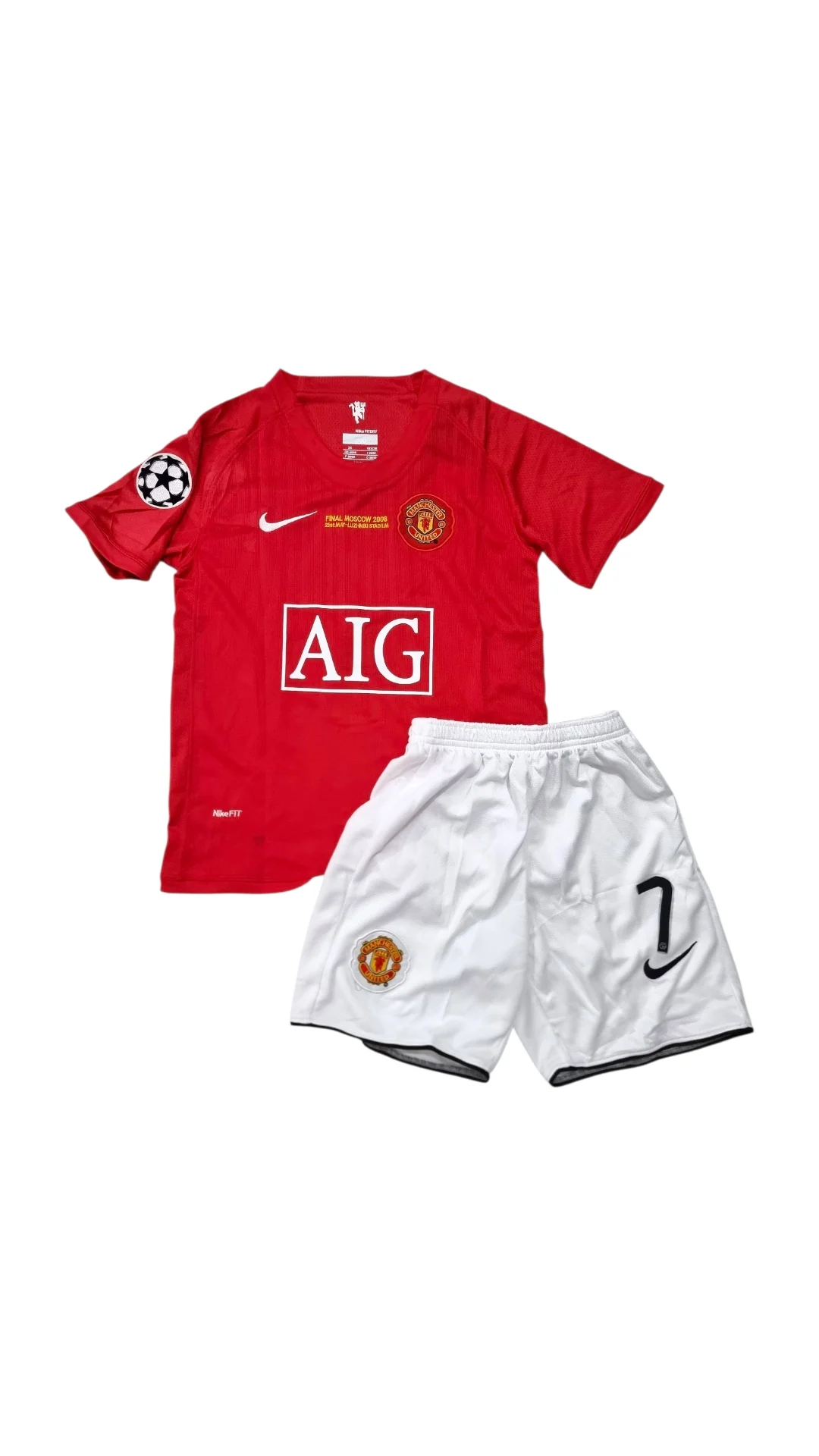 Camiseta Manchester United Niño Local 2007-2008 retro foto 1