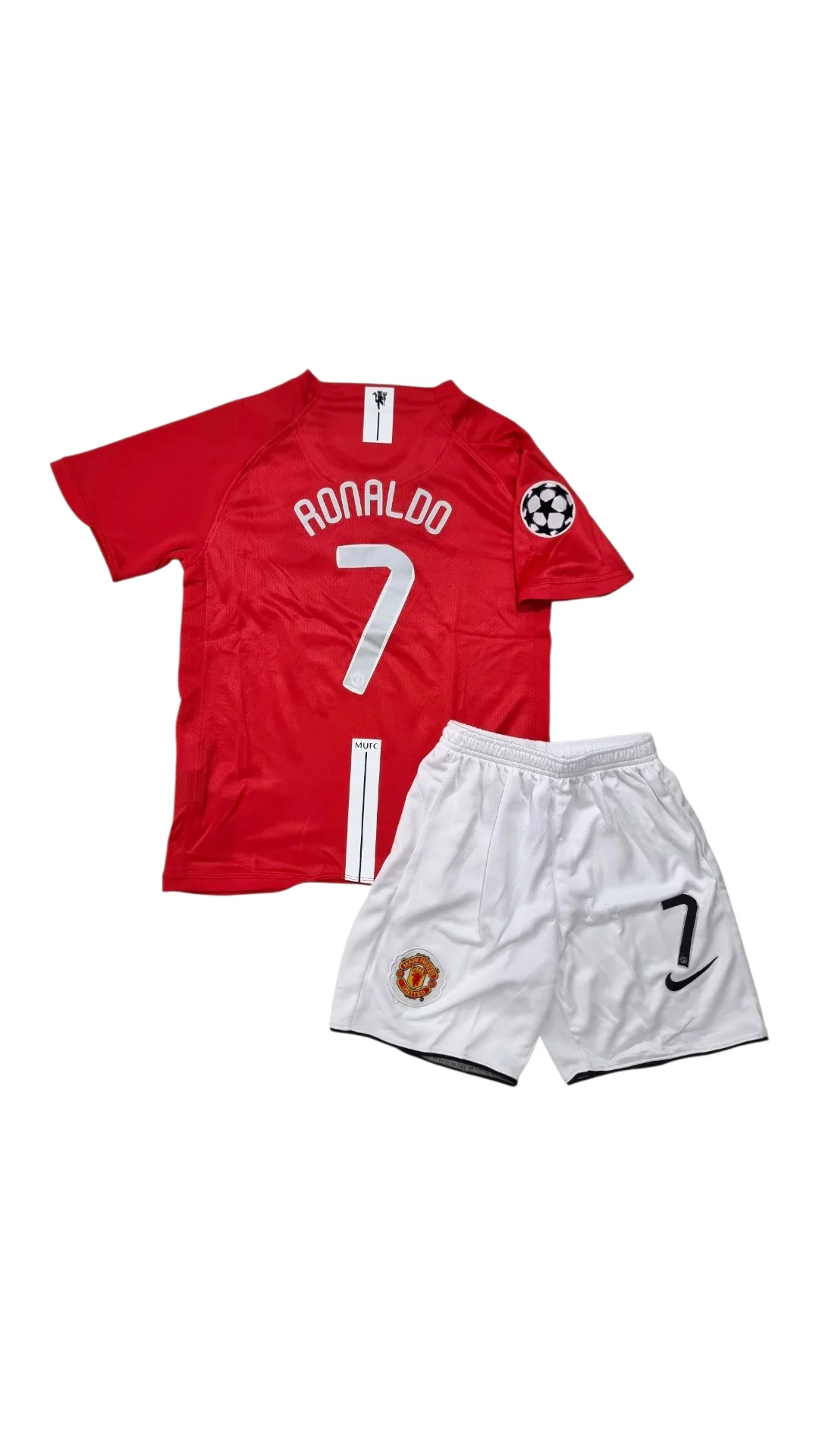 Camiseta Manchester United Niño Local 2007-2008 retro foto 2