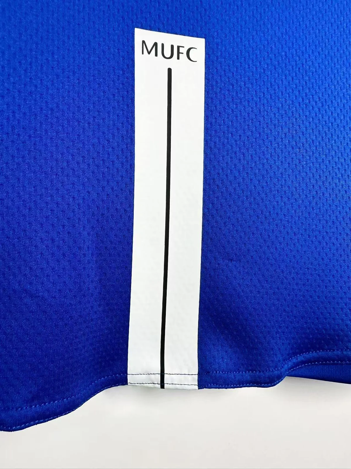 Camiseta Manchester United Portero Azul Manga Larga Manga Larga 2007/2008 retro foto 2