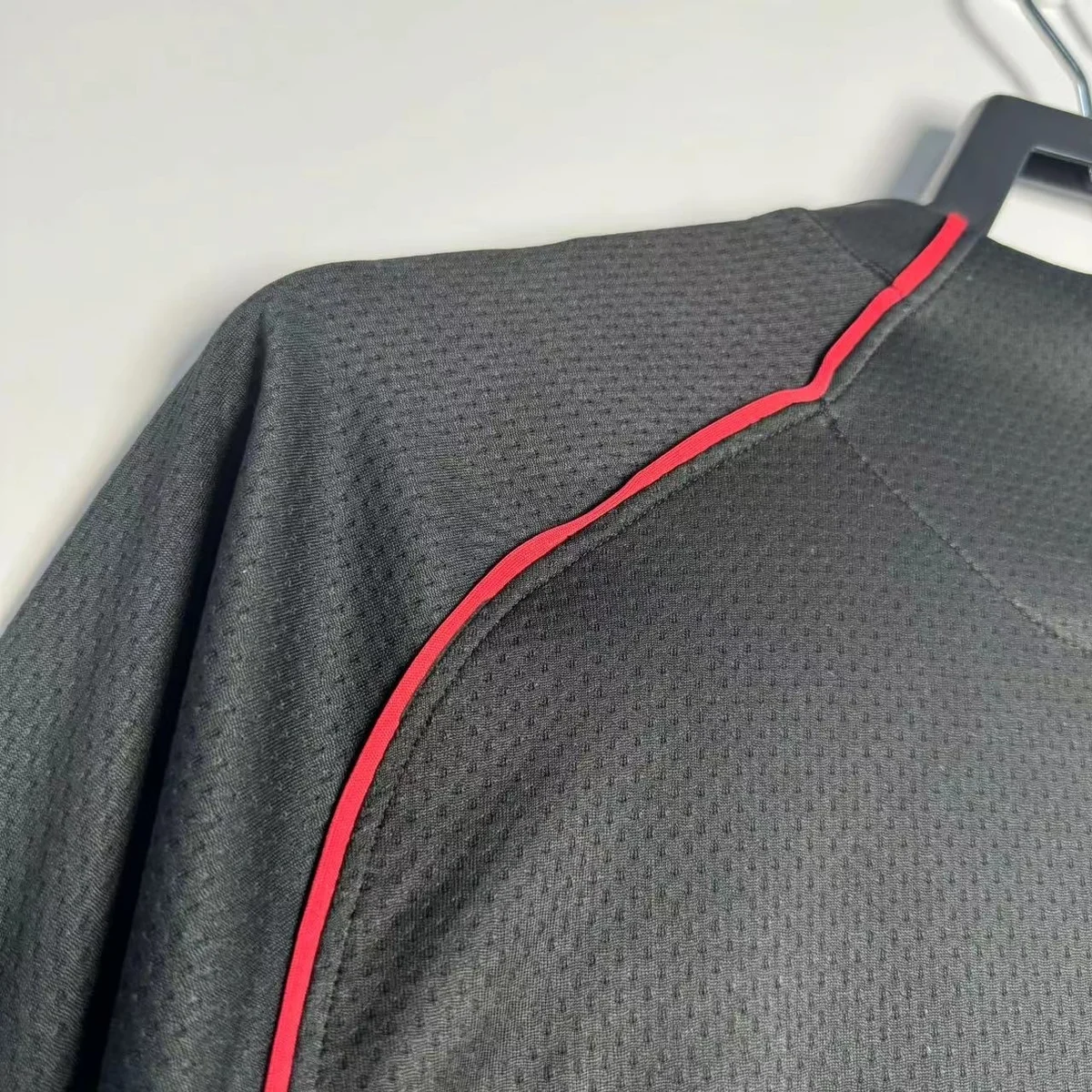 Camiseta Manchester United Visitante Manga Larga 2007/2008 retro foto 2