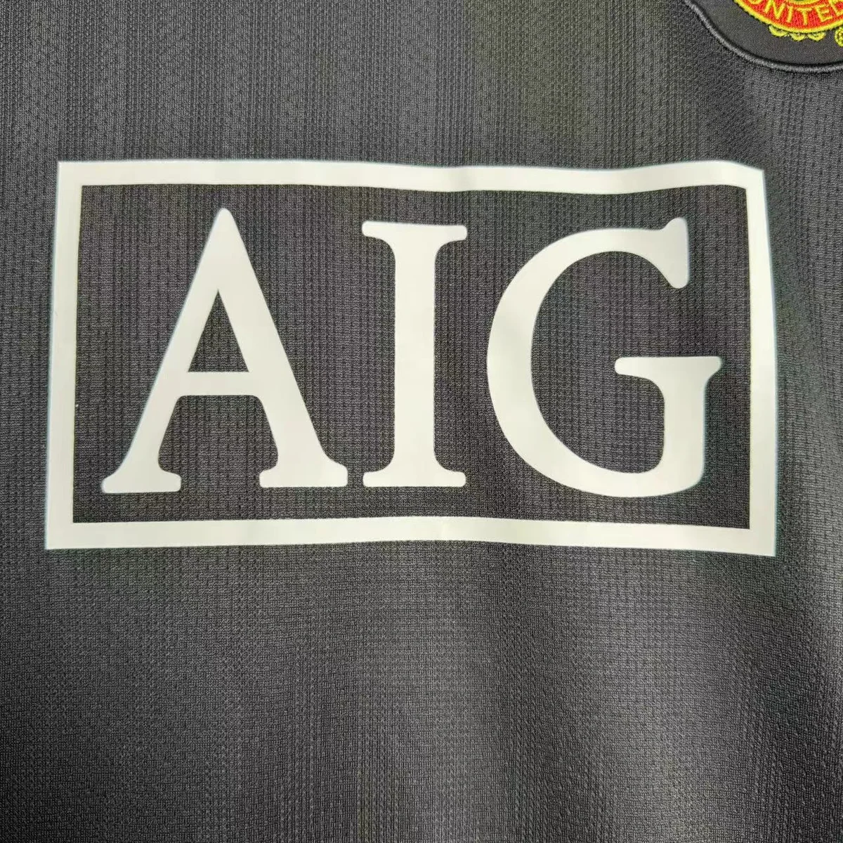 Camiseta Manchester United Visitante Manga Larga 2007/2008 retro foto 7