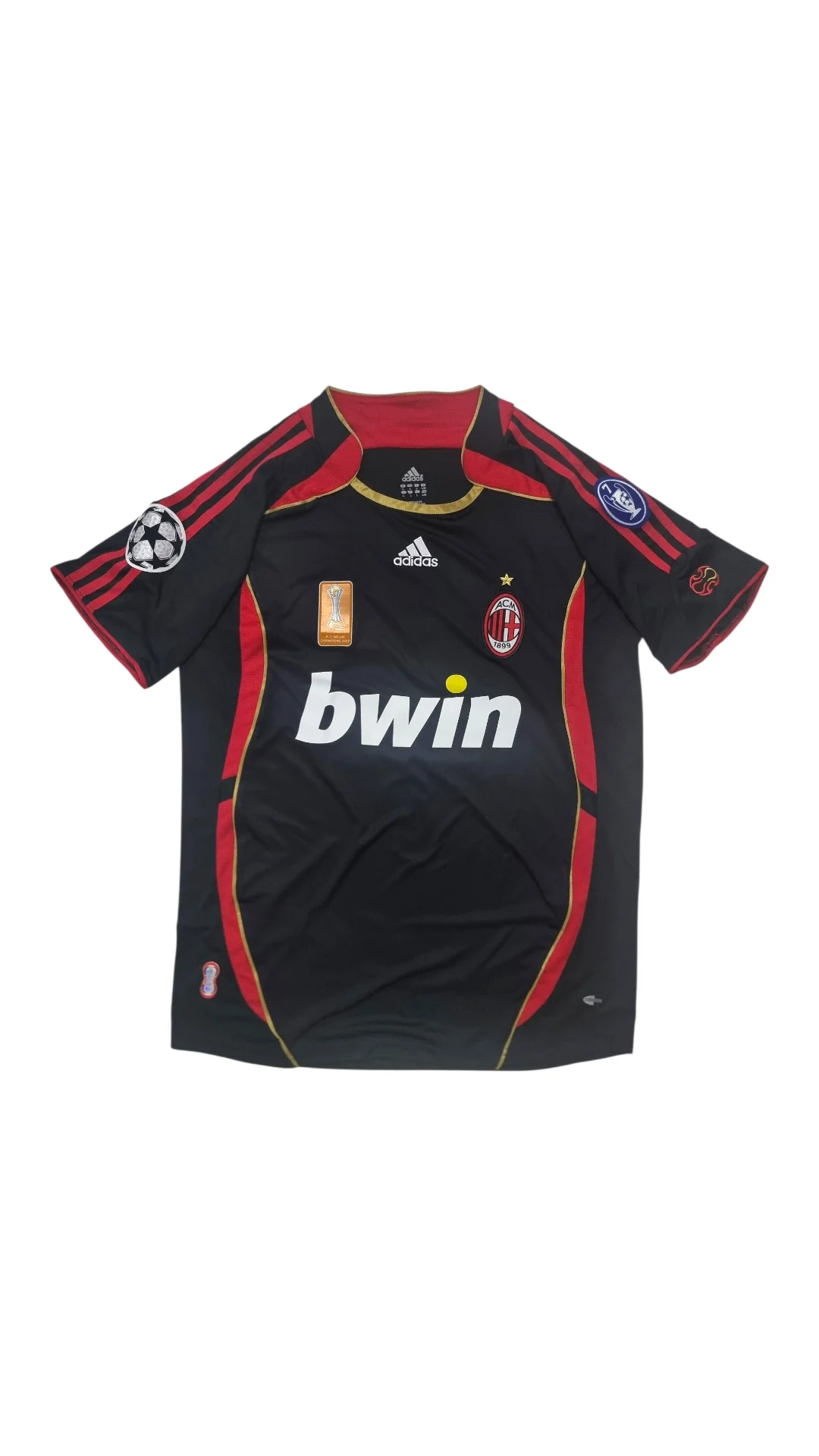 Camiseta AC Milan Visitante 2006 retro foto 1