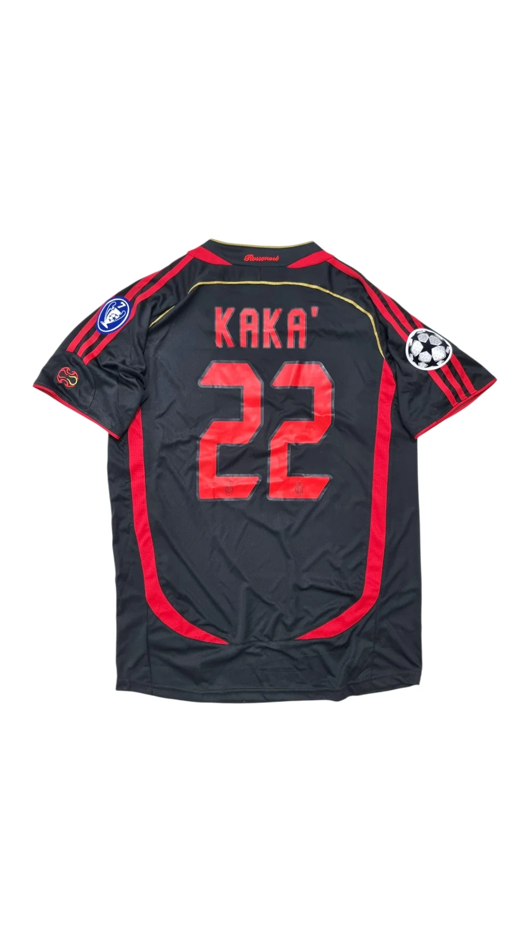 Camiseta AC Milan Visitante 2006 retro foto 2