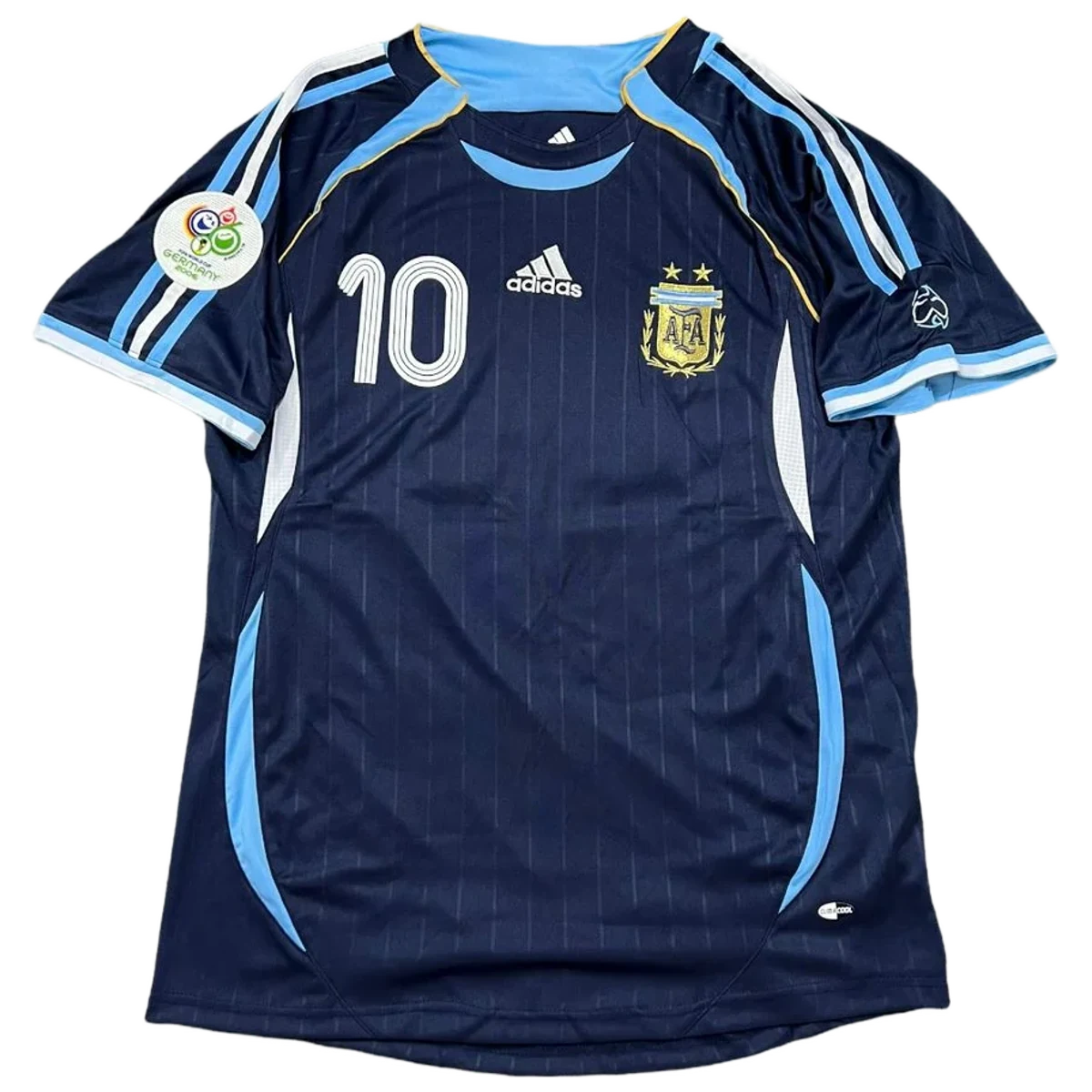 Camiseta Argentina Visitante 2006 retro foto 1
