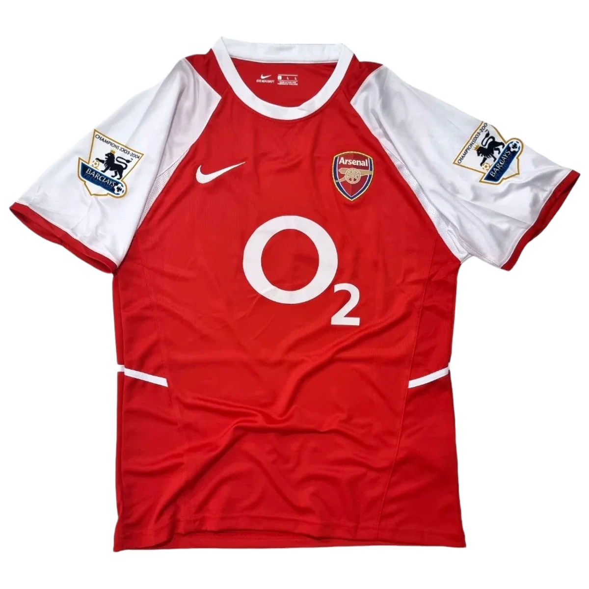 Camiseta Arsenal Local 2003-2004 retro foto 1