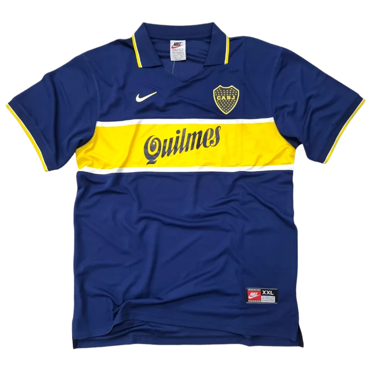 Camiseta Boca Juniors 1997-1998 retro foto 1