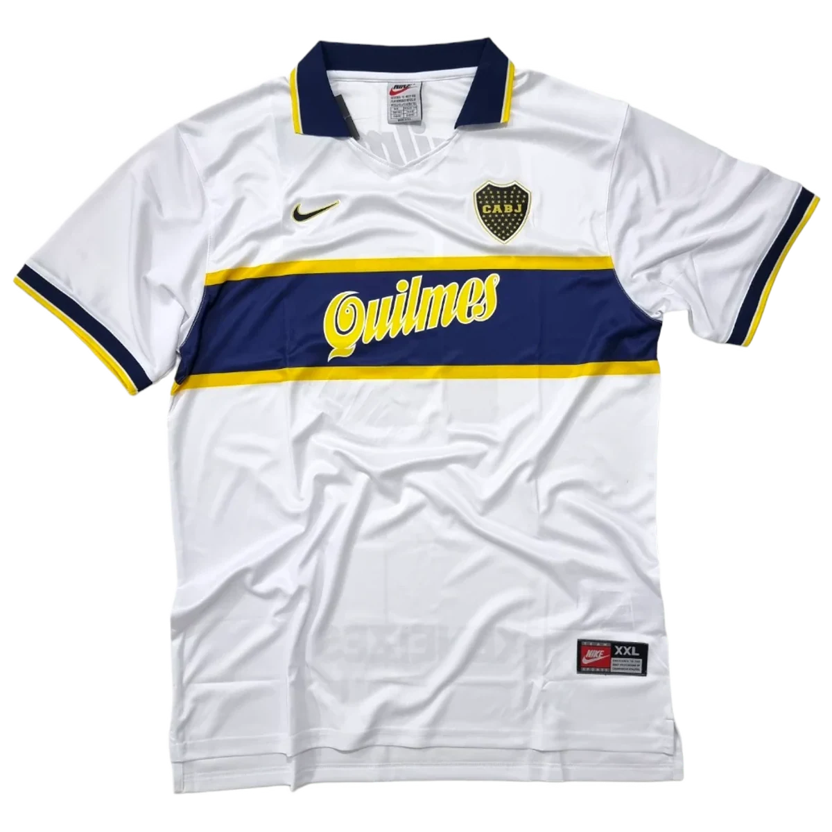 Camiseta Boca Juniors Visitante 1997-1998 retro foto 1