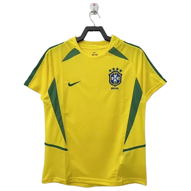 Camiseta Brasil Local 2002 retro