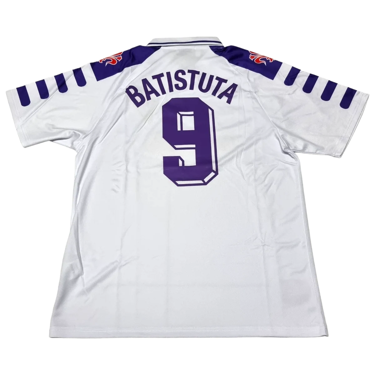 Camiseta Fiorentina Visitante 1998 retro foto 2