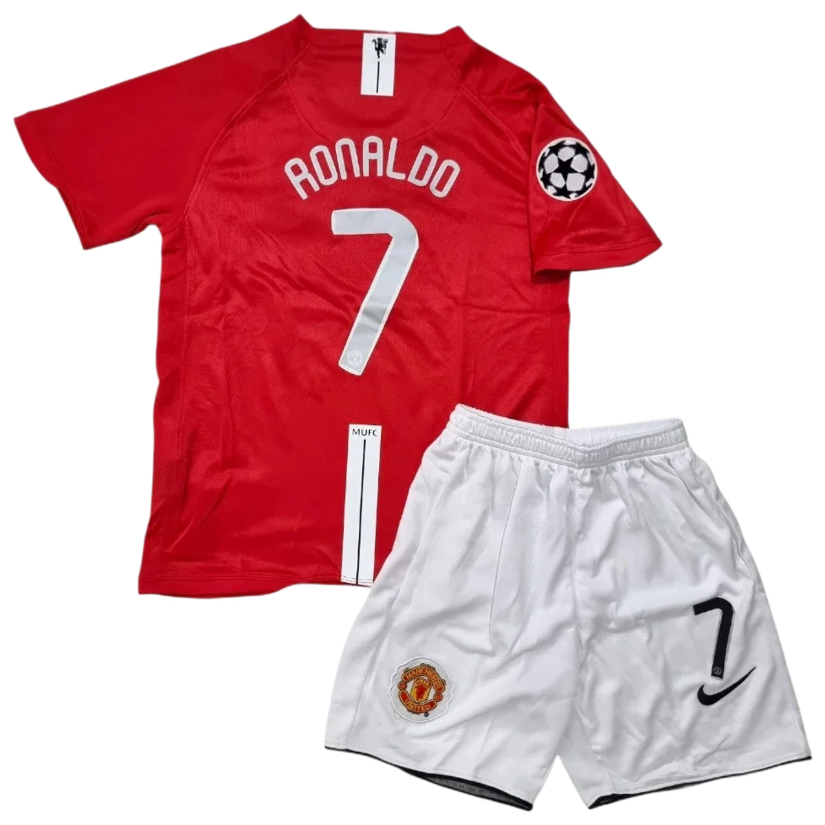 Camiseta Manchester United Niño Local 2007-2008 retro foto 2