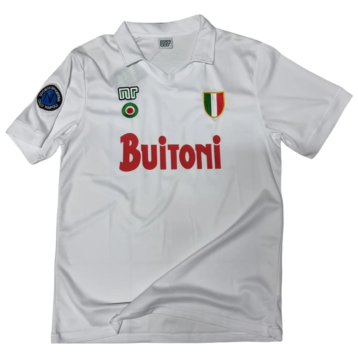 Camiseta Napoli Visitante 1988 foto 1