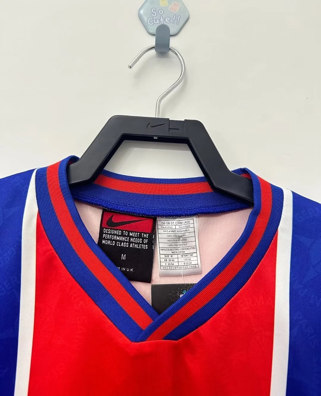 Camiseta PSG Local 1995/1996 retro foto 5