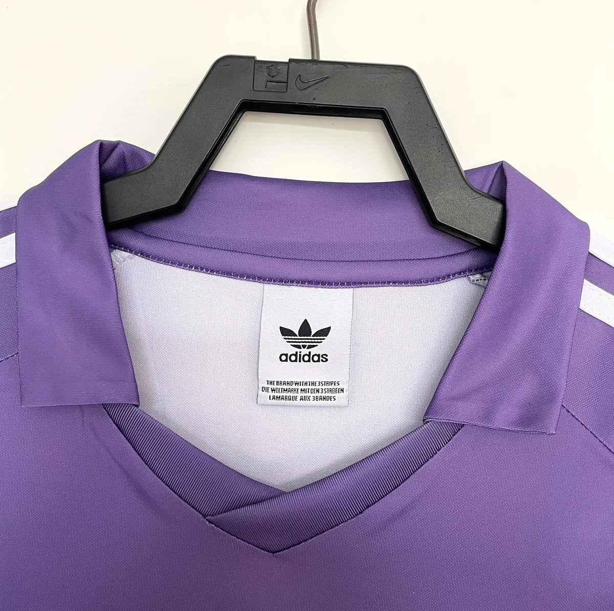 Camiseta Real Madrid Visitante 1984/1985 retro foto 2