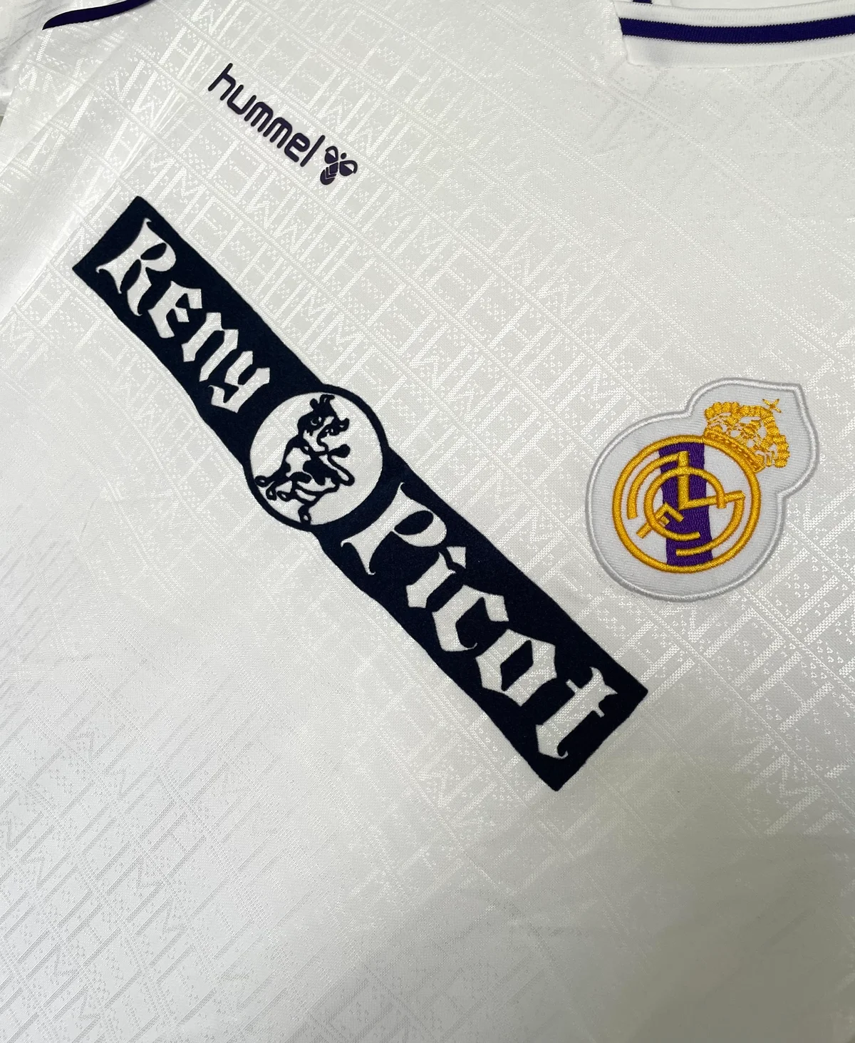 Camiseta Real Madrid Local 1988/1990 retro foto 2