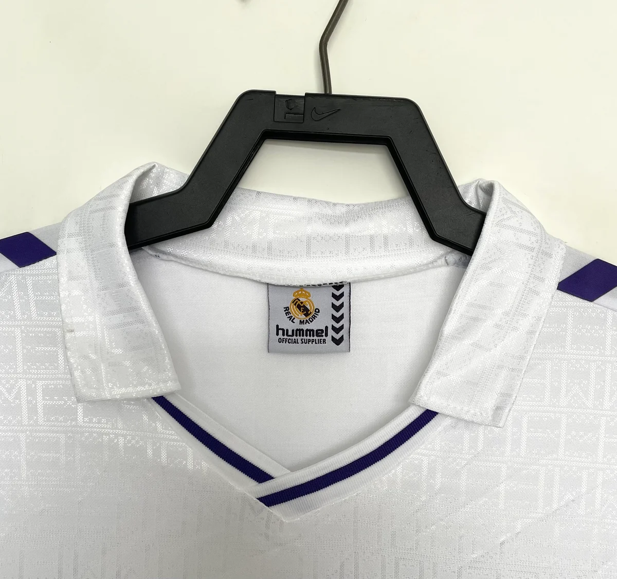 Camiseta Real Madrid Local 1988/1990 retro foto 5