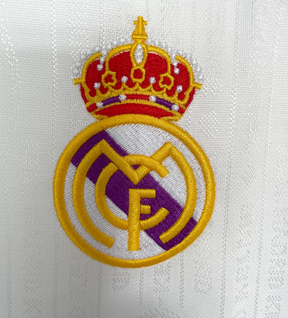 Camiseta Real Madrid Tercera 1996/1997 retro foto 5