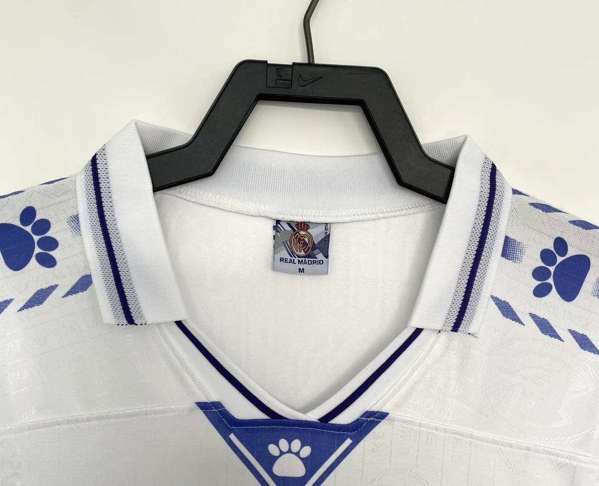 Camiseta Real Madrid Tercera 1996/1997 retro foto 6
