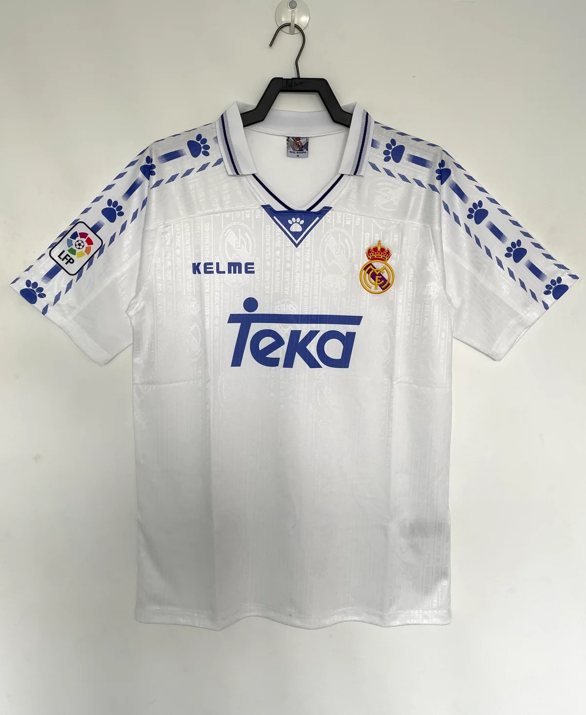 Camiseta Real Madrid Tercera 1996/1997 retro foto 8