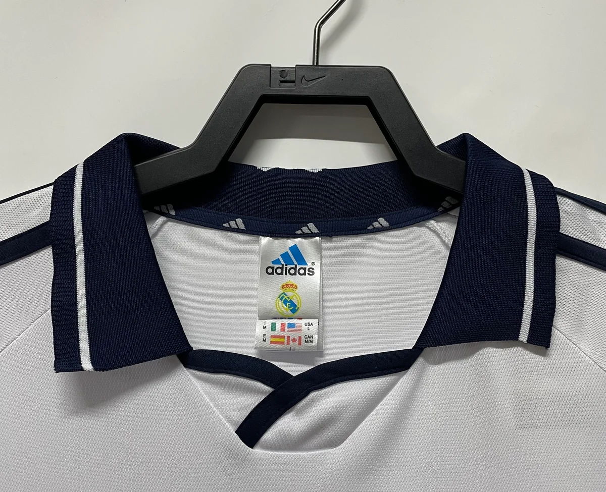 Camiseta Real Madrid Local 1998/2000 retro foto 8