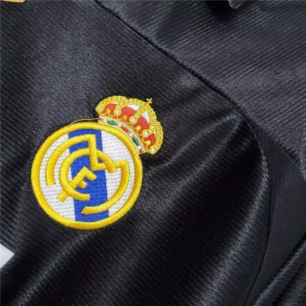 Camiseta Real Madrid Visitante 1999 retro foto 4