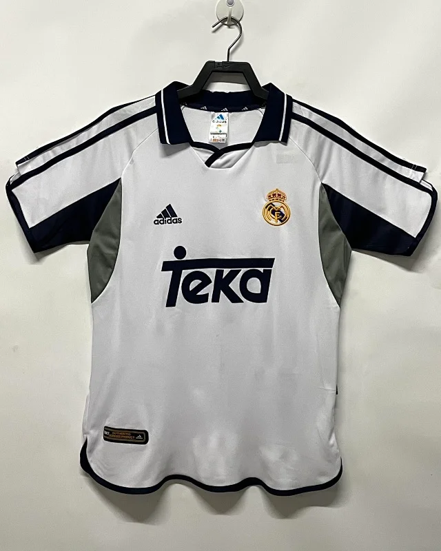 Camiseta Real Madrid Local 2000/2001 retro foto 1