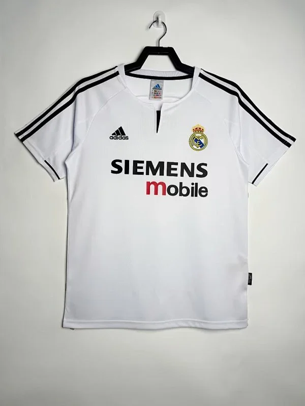 Camiseta Real Madrid Local 2002/2003 retro foto 1