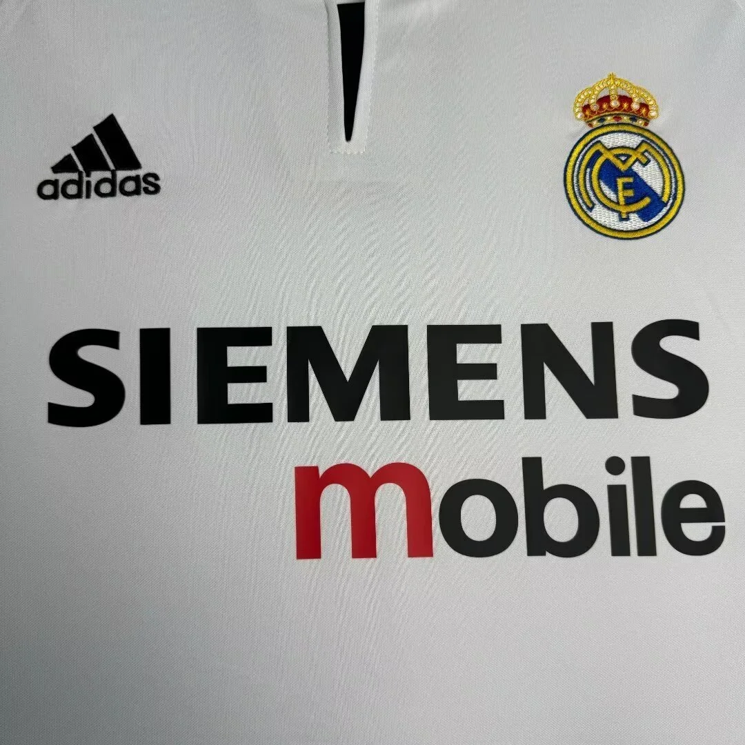 Camiseta Real Madrid 2003-04 retro foto 5