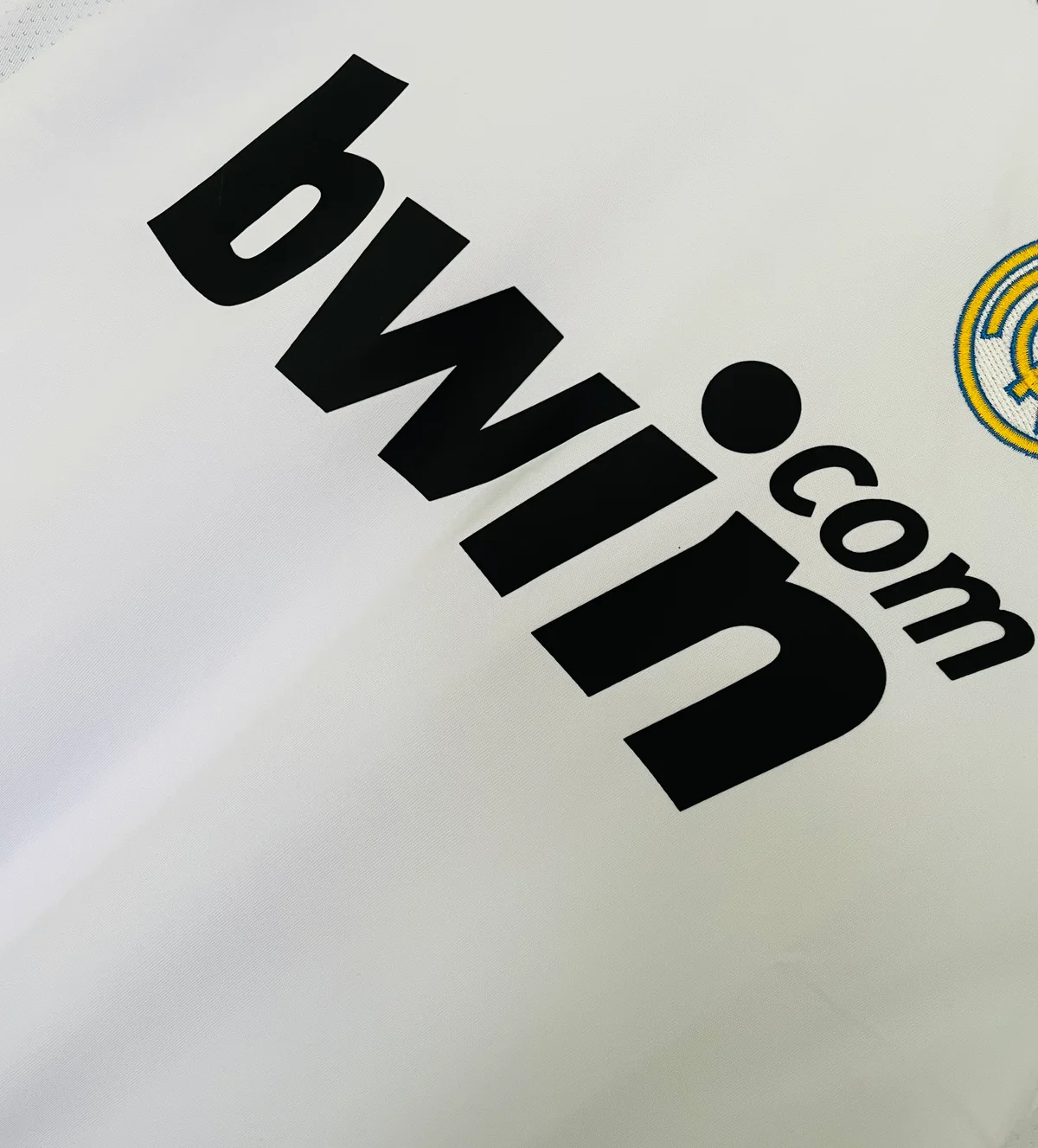 Camiseta Real Madrid Local 2007/2008 retro foto 5