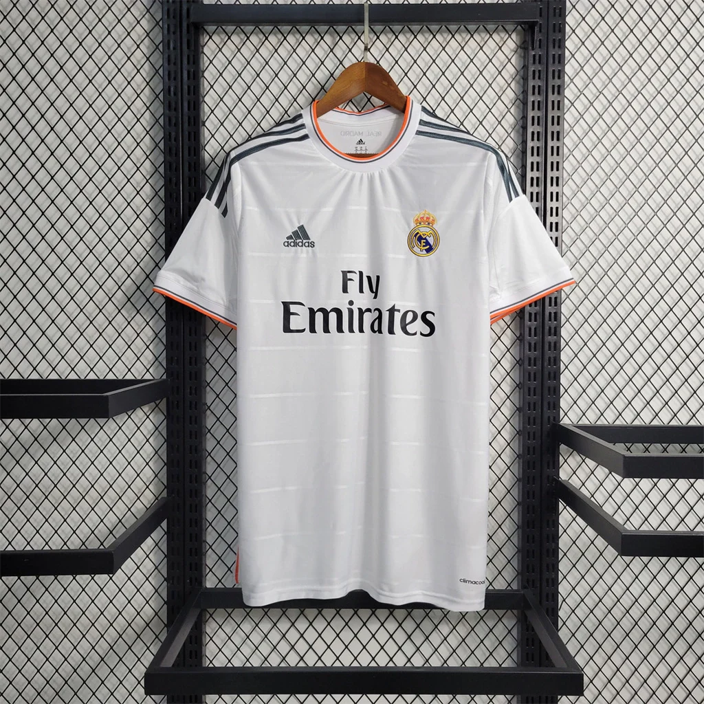 Camiseta Real Madrid Local 2013-2014 retro foto 1