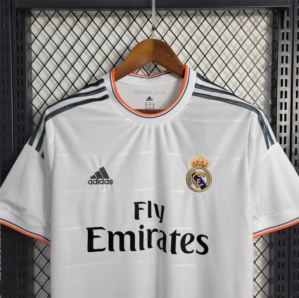 Camiseta Real Madrid Local 2013-2014 retro foto 4