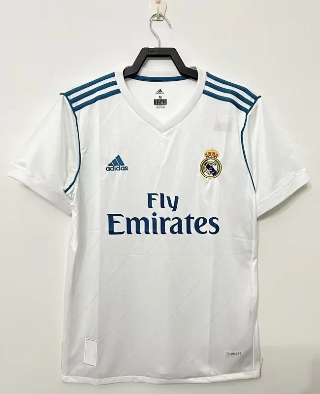 Camiseta Real Madrid Local 2017/2018 retro foto 1