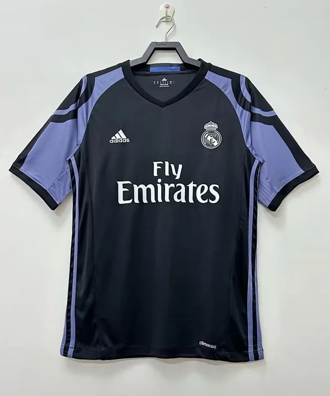 Camiseta Real Madrid Visitante 2 2016-17 retro foto 1