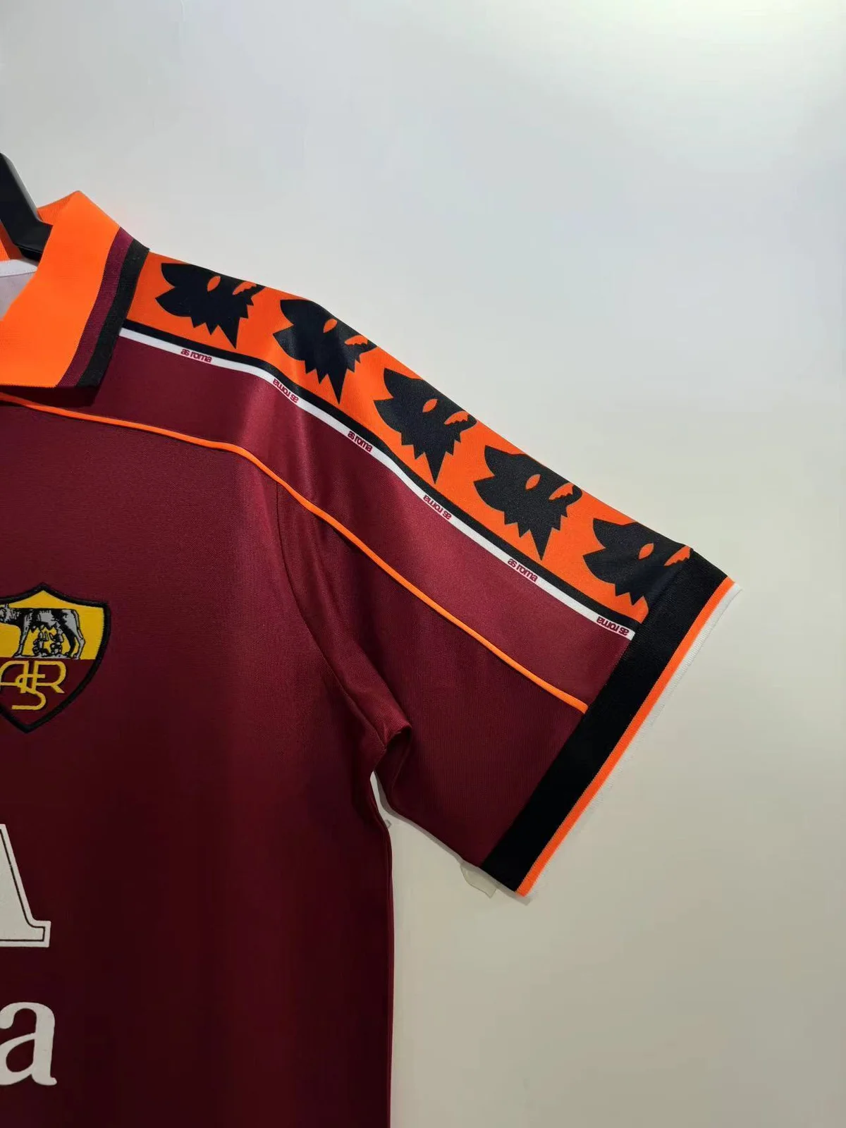 Camiseta Roma Local 1998/1999 retro foto 3
