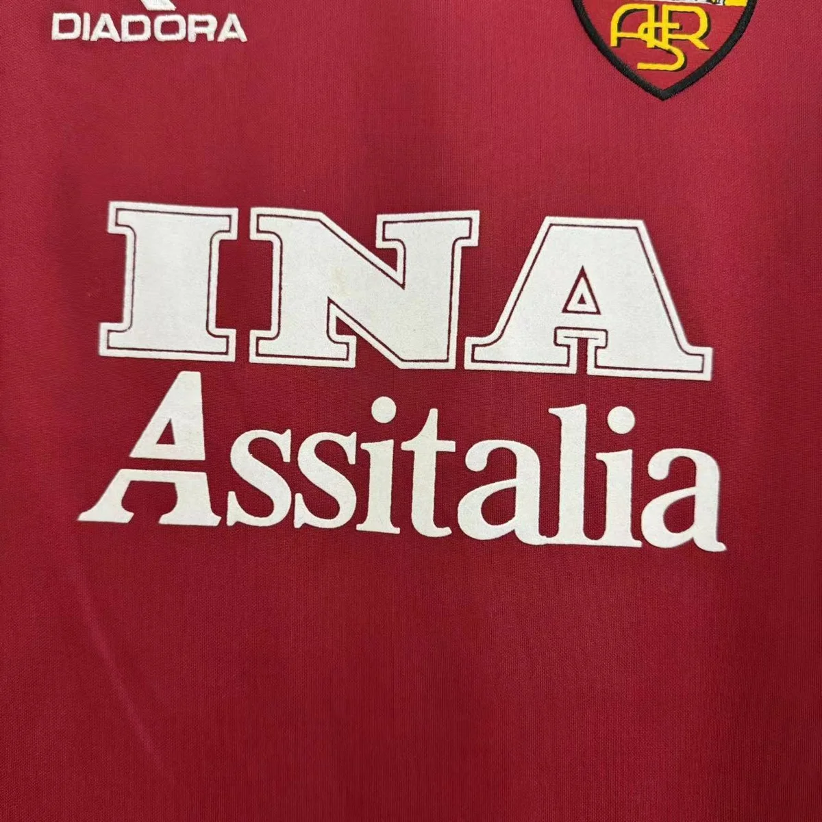 Camiseta Roma Local 1998/1999 retro foto 4